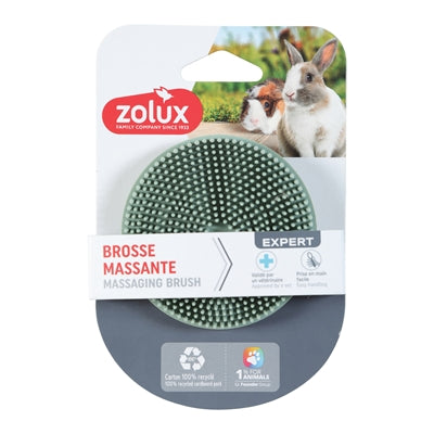 Zolux brosse en caoutchouc rongeur