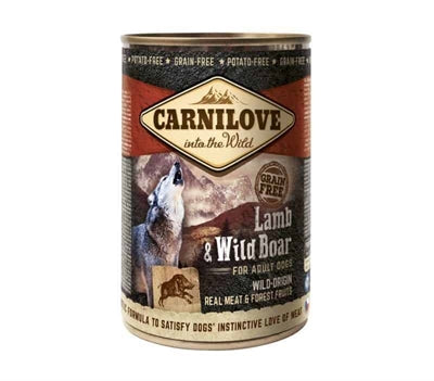 Carnilove chien en conserve agneau sanglier