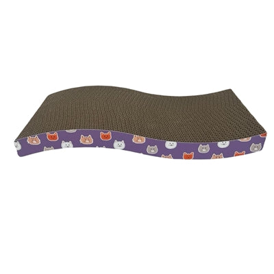 Easypets griffoir pour chat vague violet