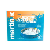 Piscine Martin à jets bleu blanc