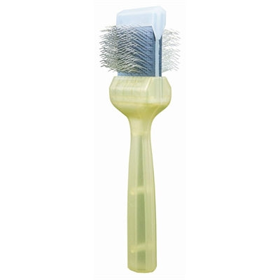 Pinceau actif attrape-poil ultra doux doré