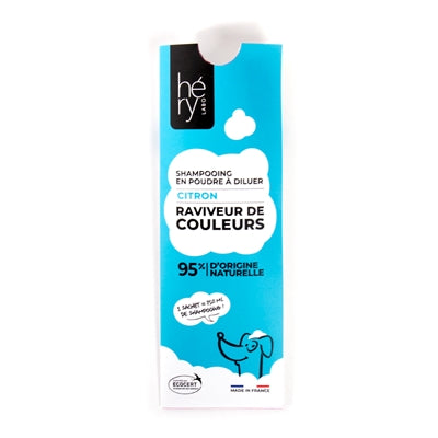 Hery shampoing couches colorées en poudre