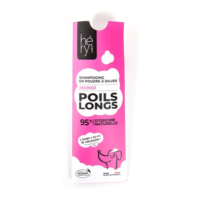 Hery shampoing poudre poil long