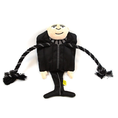 Gru en peluche Minions avec écharpe et corde de soie