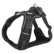 Trixie harnais pour chien premium flexmesh large poitrine noir