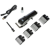 Trixie kit tondeuse à cheveux tr1200 sans fil blanc noir