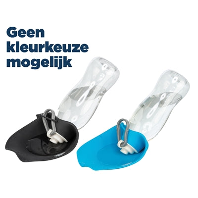 Gourde Trixie avec plateau en silicone assorti