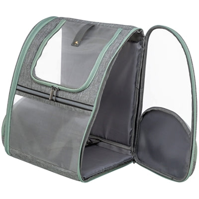 Trixie sac à dos pour chien chloé gris clair