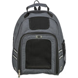 Sac à dos pour chien Trixie puis gris
