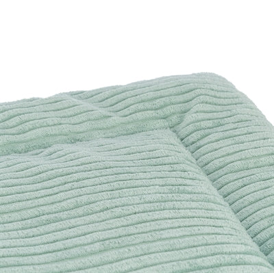 Tapis de salon Trixie Jonna velours côtelé vert sauge