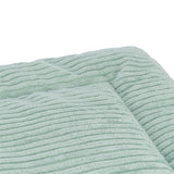 Tapis de salon Trixie Jonna velours côtelé vert sauge