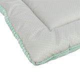 Tapis de salon Trixie Jonna velours côtelé vert sauge