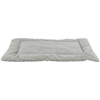 Tapis de salon Trixie Jonna velours côtelé gris