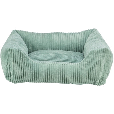 Trixie lit pour chien Jonna Vital tissu côtelé vert sauge