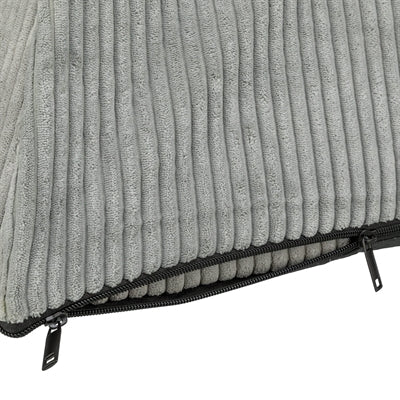 Tente de lit pour chien Trixie Jonna Vital en tissu côtelé gris clair