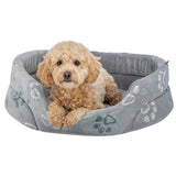 Trixie lit pour chien jimmy soft ovale gris clair