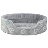 Trixie lit pour chien jimmy soft ovale gris clair