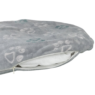 Trixie coussin pour chien jimmy soft ovale gris clair