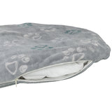 Trixie coussin pour chien jimmy soft ovale gris clair