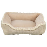 Trixie lit pour chien boho rectangulaire beige