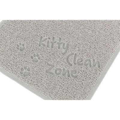 Tapis de litière pour chat Trixie PVC gris clair