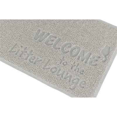 Tapis de litière pour chat Trixie PVC gris clair