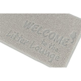 Tapis de litière pour chat Trixie PVC gris clair