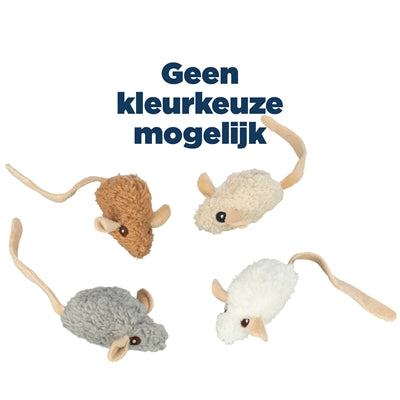 Trixie souris avec peluche herbe à chat assortie