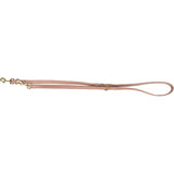 Trixie laisse pour chien pur cuir réglable rose