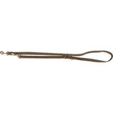 Trixie laisse pour chien pur cuir réglable marron