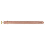 Trixie collier pour chien pur cuir rose