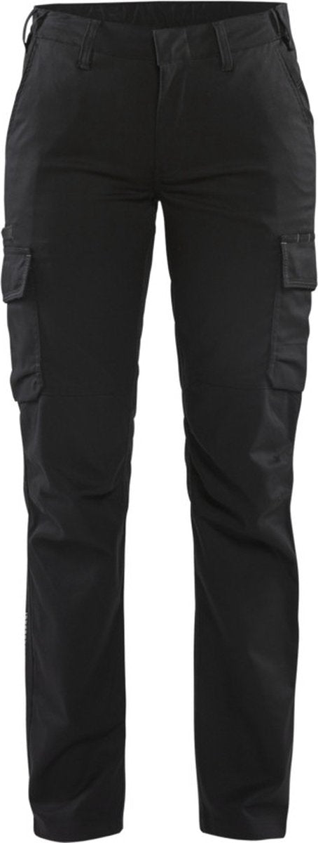 Blåkläder blaklader pantalon de travail industriel pour femme stretch 7144-1832 - noir - c50
