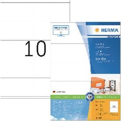 Étiquettes herma sans marque sans marque blanches 105x57 superprint 1000 pcs.
