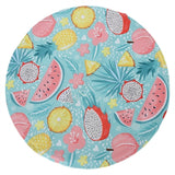 Tapis rafraîchissant rond assorti