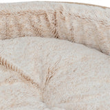 Trixie vital lit pour chien lino soft ovale beige crème