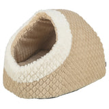 Trixie panier pour chat iglo kaline mio marron clair crème