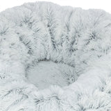 Trixie Harvey peluche tunnel de jeu beignet blanc gris