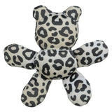 Trixie ours en peluche imprimé léopard avec herbe à chat assortie