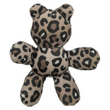 Trixie ours en peluche imprimé léopard avec herbe à chat assortie