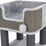 Trixie arbre à chat Lucano XXL gris clair gris foncé