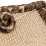 Trixie tapis à gratter leo imprimé léopard marron