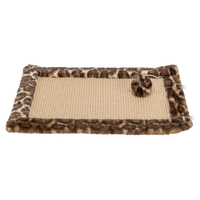 Trixie tapis à gratter leo imprimé léopard marron
