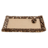 Trixie tapis à gratter leo imprimé léopard marron
