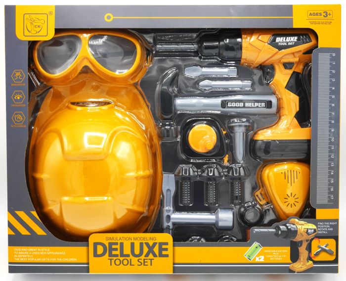 Jonotoys ensemble d'outils de luxe 17 pièces