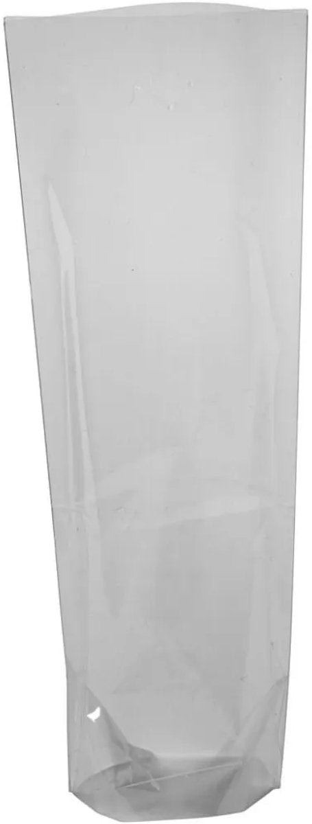 Sachet cellophane Creativ company, h : 19 cm, dimensions 7,5x5,5 cm, épaisseur 25 my, 200 pièces 1 boîte
