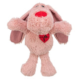 Trixie peluche chien coeur rose
