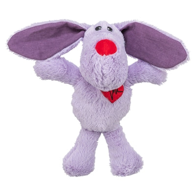 Trixie peluche chien coeur violet