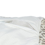 Trixie hondenmand leo hoekig panterprint creme