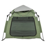 Trixie hondentent pop-up olijfgroen beige