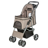 Poussette pour chien Trixie maximum 11 kg taupe